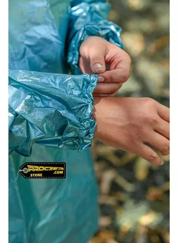 Traje Impermeable Plástico Calibre Grueso Metalizado - Velocity Savage