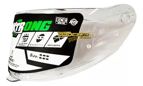 Visor Para Casco Tipo Pista Xtrong 820 / Edge 360 - Velocity Savage