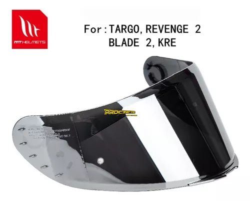 Visor Para Cascos Marca Mt Revenge 2 Targo Pro Blade 2 - Velocity Savage