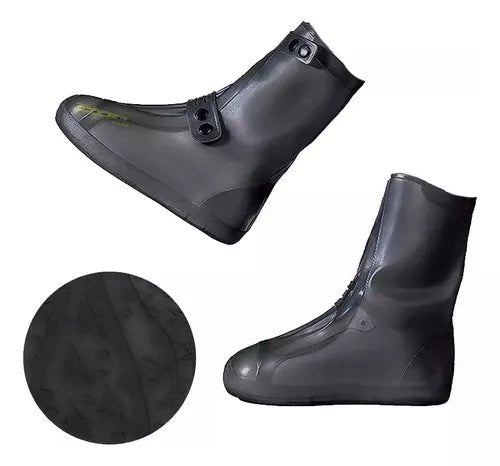 Zapatones Impermeables Goma Protector Lluvia Moto Bicicleta - Velocity Savage